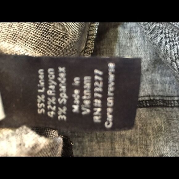 Apt 9 Shorts Size Small Black White Gray - Picture 7 of 7